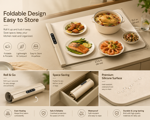 Food Warmer Plate Electric Warming