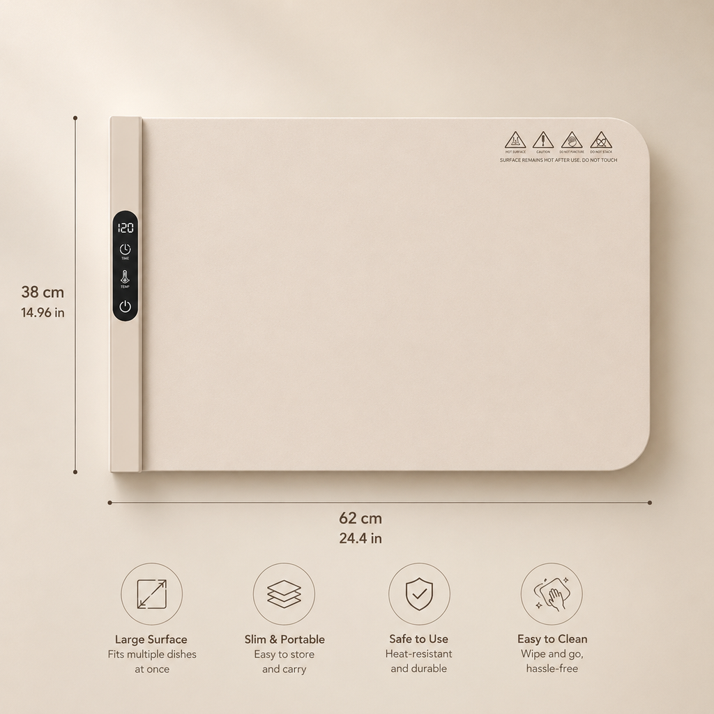 Food Warmer Plate Electric Warming